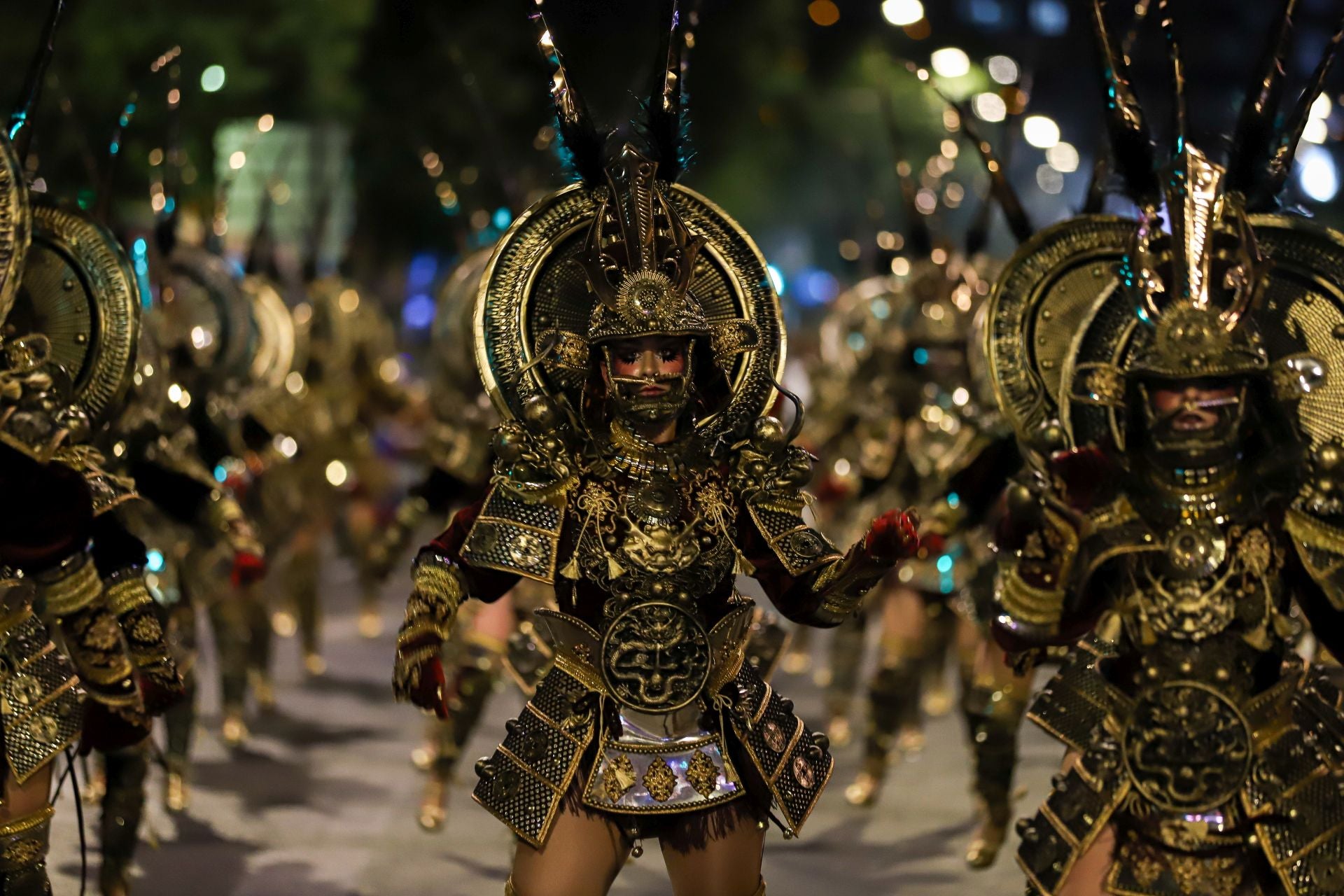 El desfile sardinero de este viernes, en imágenes