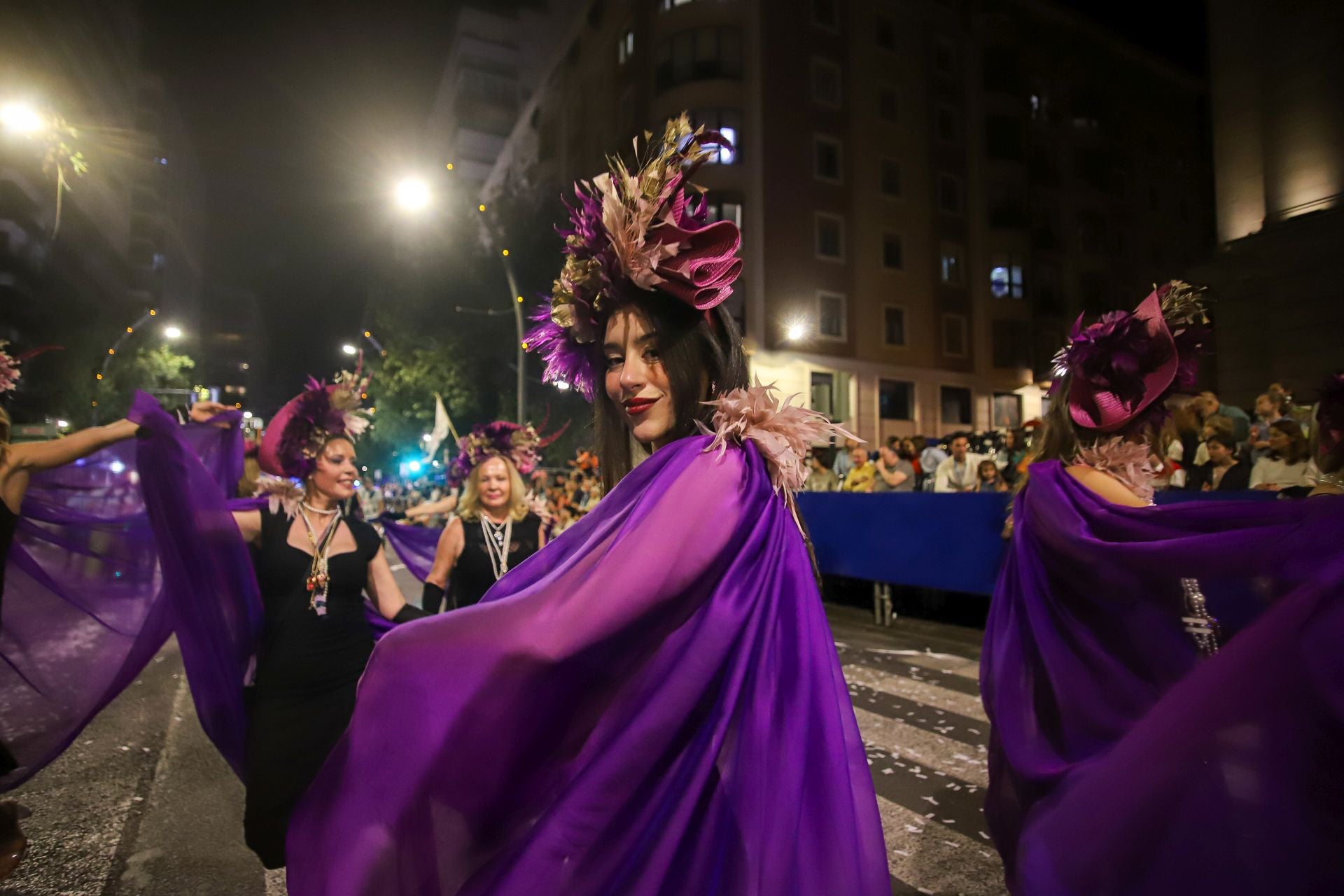 El desfile sardinero de este viernes, en imágenes