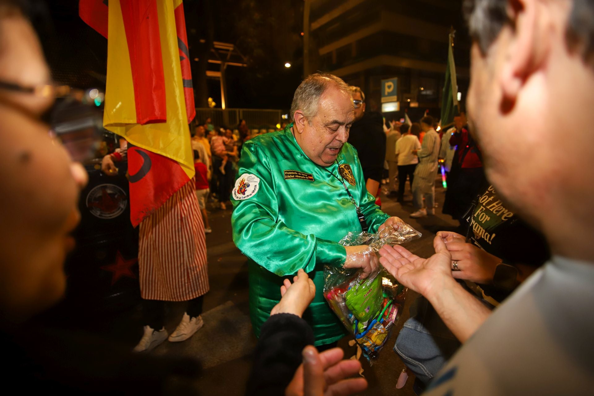 El desfile sardinero de este viernes, en imágenes