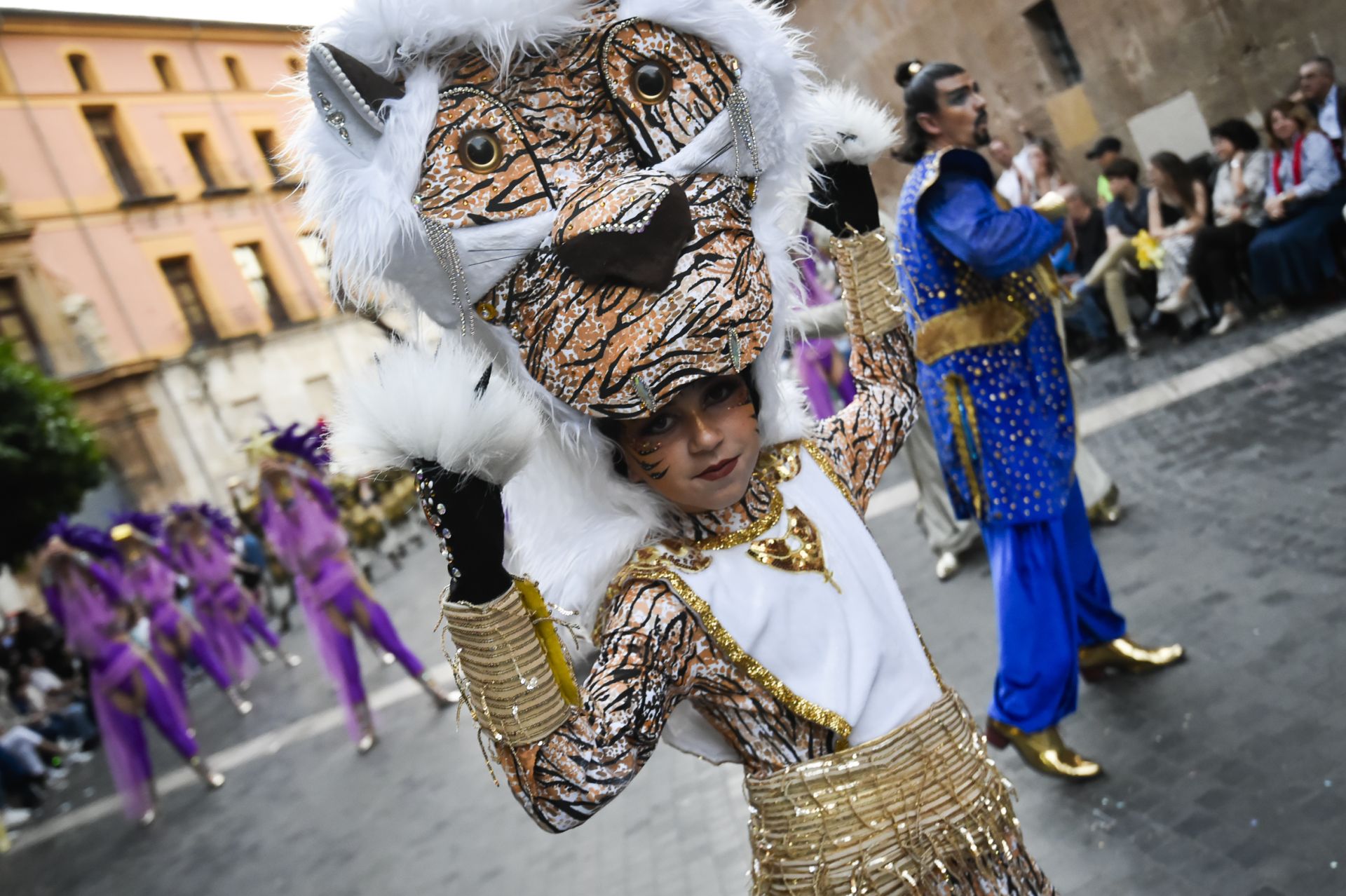 El desfile de la llegada de la Sardina a Murcia, en imágenes