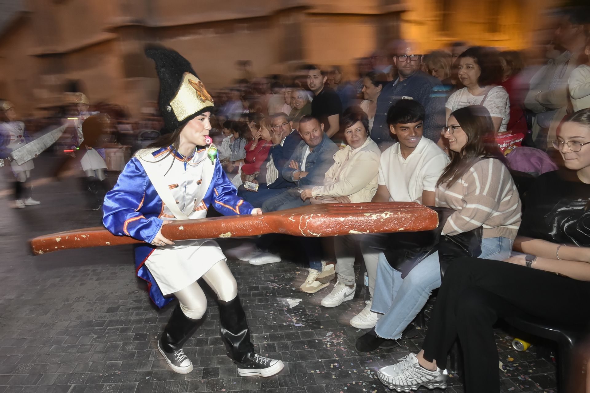 El desfile de la llegada de la Sardina a Murcia, en imágenes