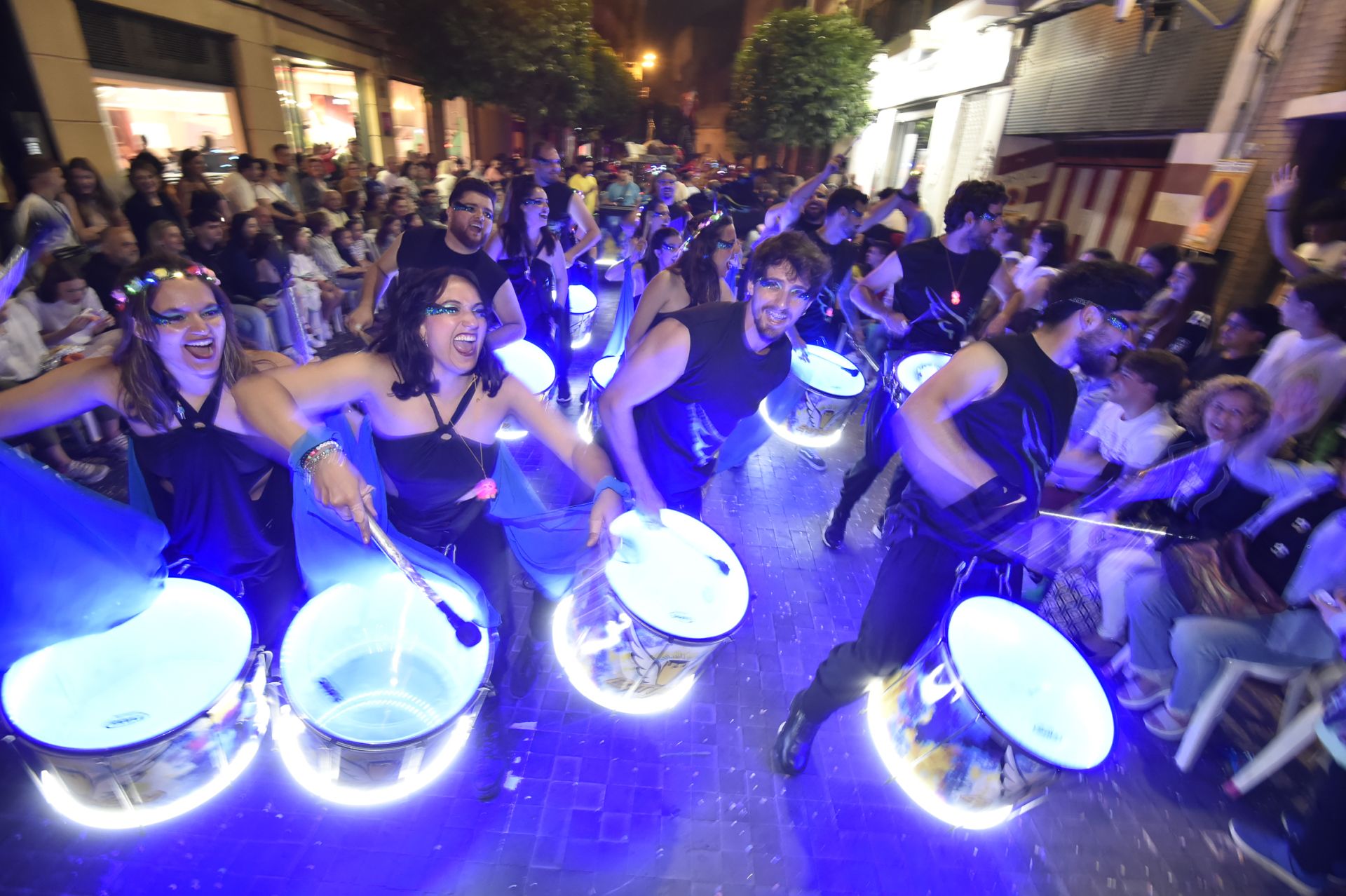 El desfile de la llegada de la Sardina a Murcia, en imágenes
