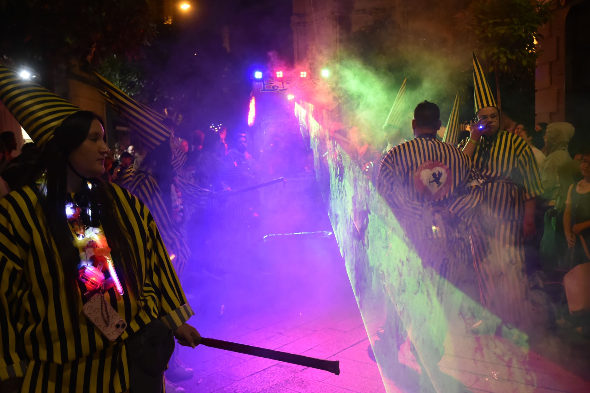 El desfile de la llegada de la Sardina a Murcia, en imágenes
