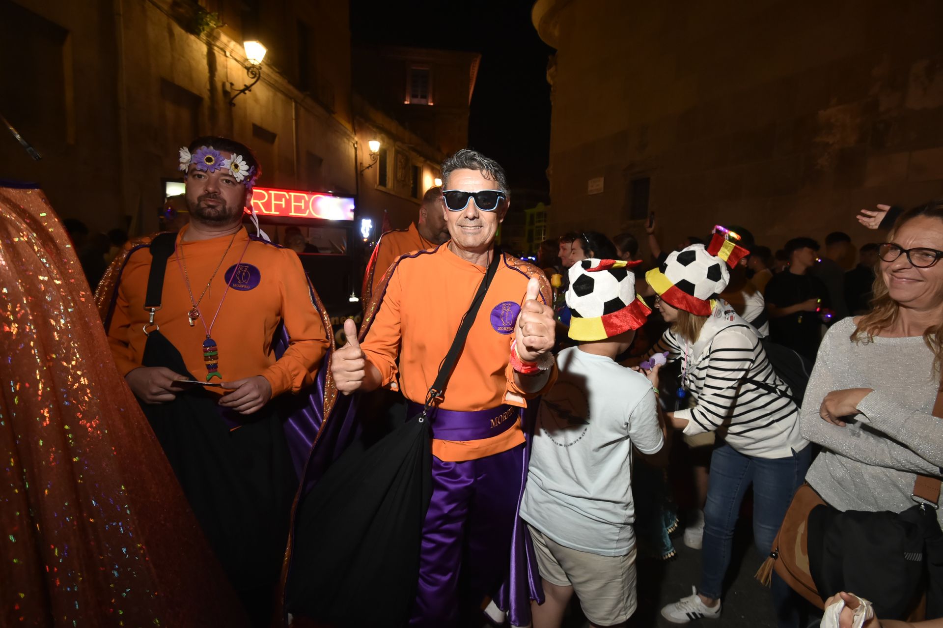 El desfile de la llegada de la Sardina a Murcia, en imágenes
