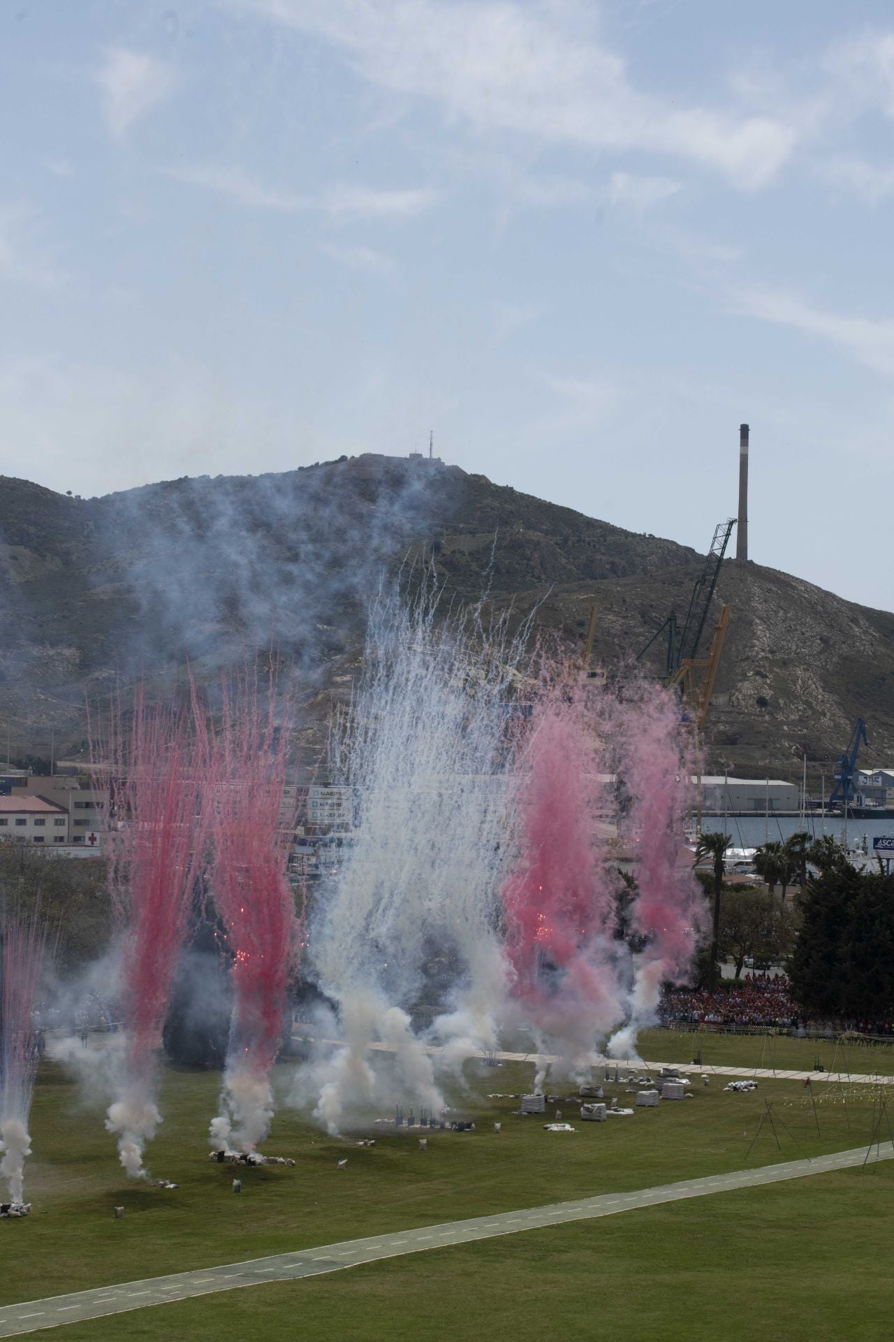 En imágenes, las Fallas en Cartagena