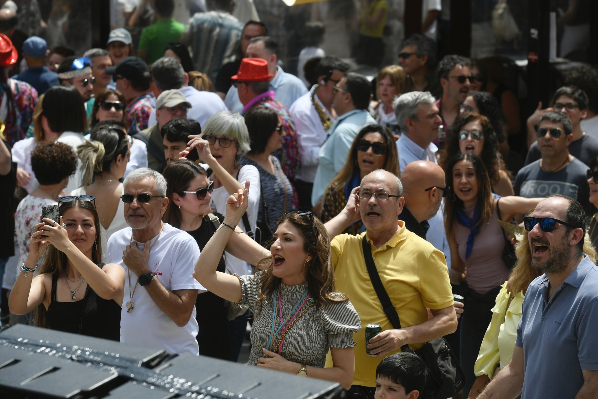 El ambiente durante los conciertos en la plaza Julián Romea, en imágenes