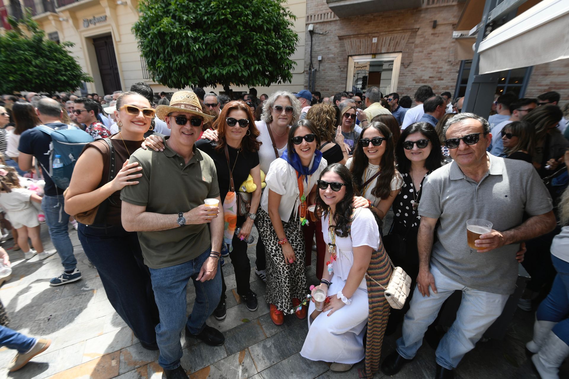 El ambiente durante los conciertos en la plaza Julián Romea, en imágenes