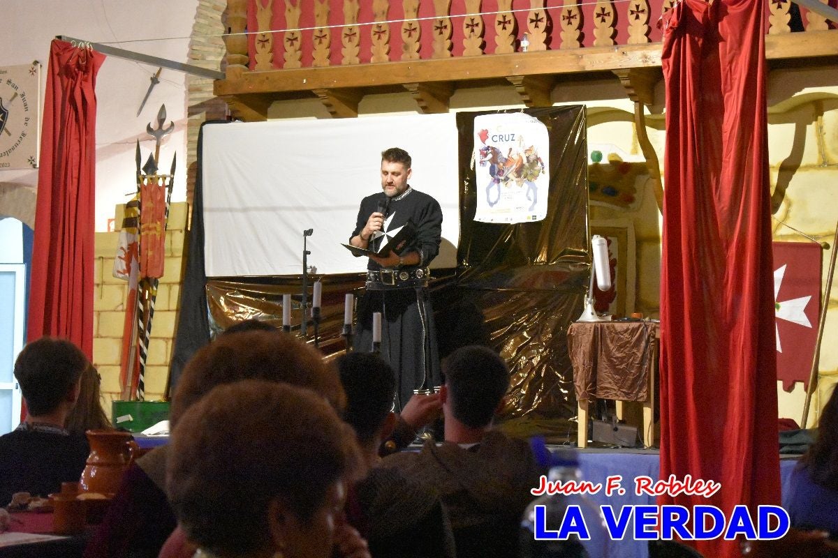 Cena Medieval Sanjuanista en honor a los Reyes Cristianos en Caravaca de la Cruz
