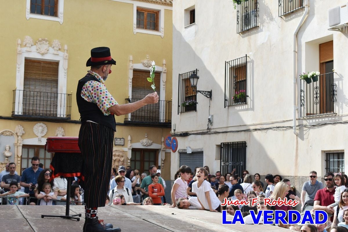 Imágenes de los Juegos Infantiles en la placeta del Santo de Caravaca de la Cruz