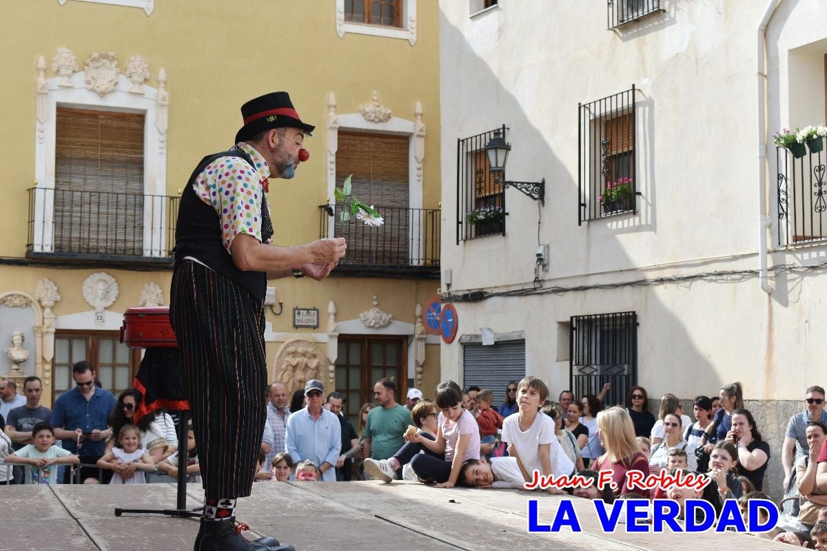 Imágenes de los Juegos Infantiles en la placeta del Santo de Caravaca de la Cruz