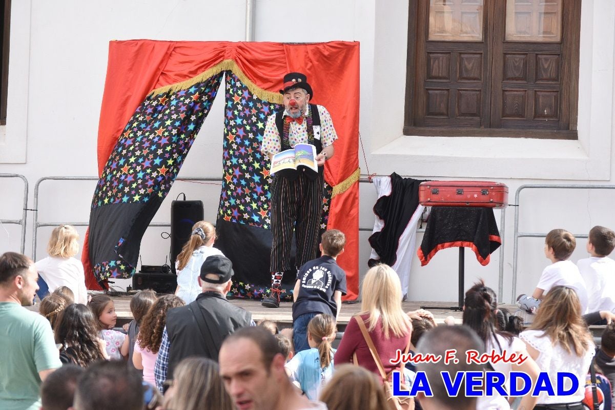 Imágenes de los Juegos Infantiles en la placeta del Santo de Caravaca de la Cruz