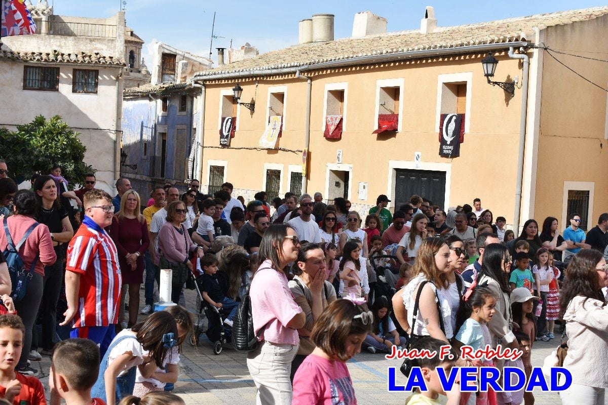 Imágenes de los Juegos Infantiles en la placeta del Santo de Caravaca de la Cruz
