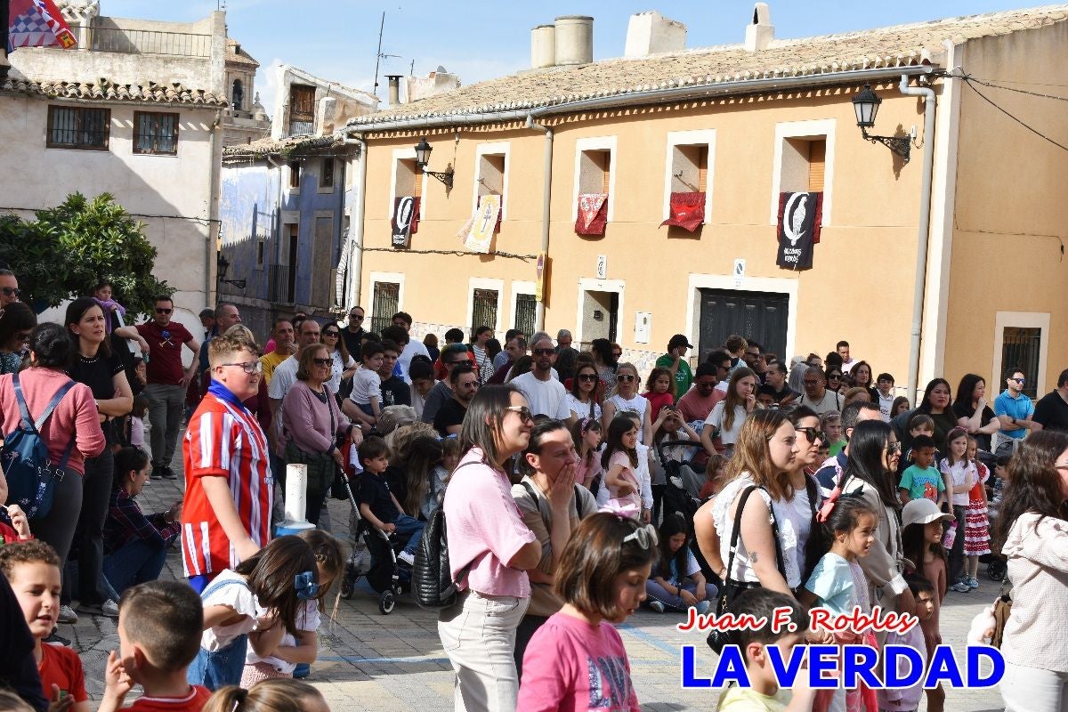 Imágenes de los Juegos Infantiles en la placeta del Santo de Caravaca de la Cruz