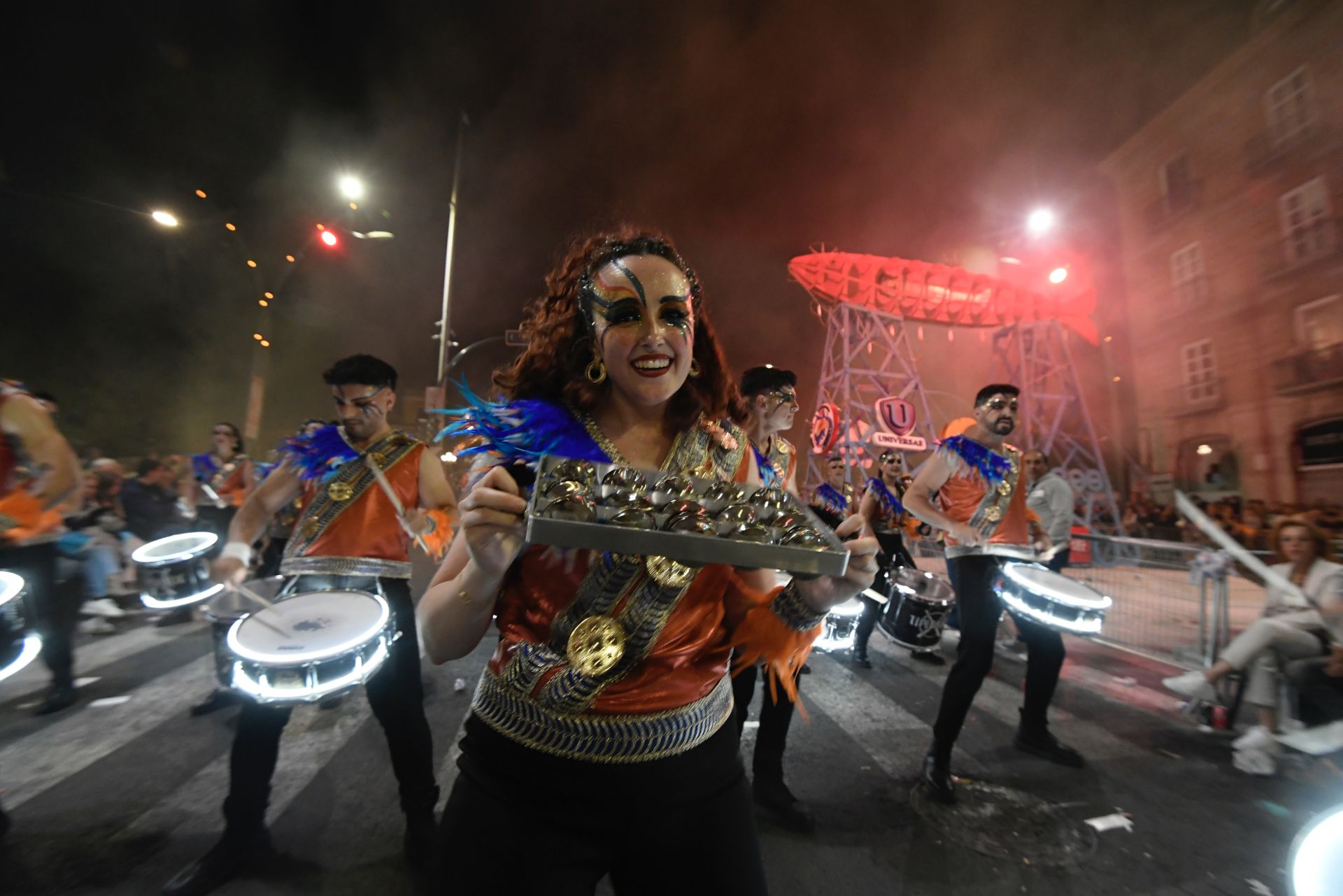 Las imágenes del desfile del Entierro de la Sardina de Murcia