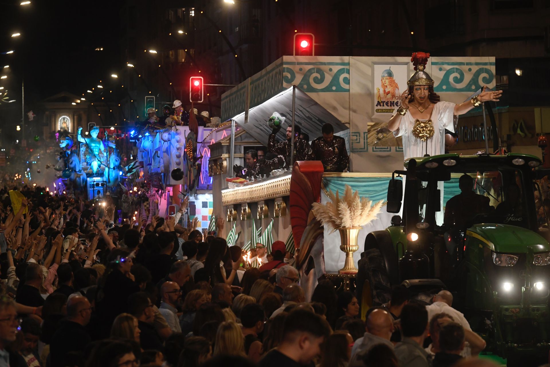 Las imágenes del desfile del Entierro de la Sardina de Murcia