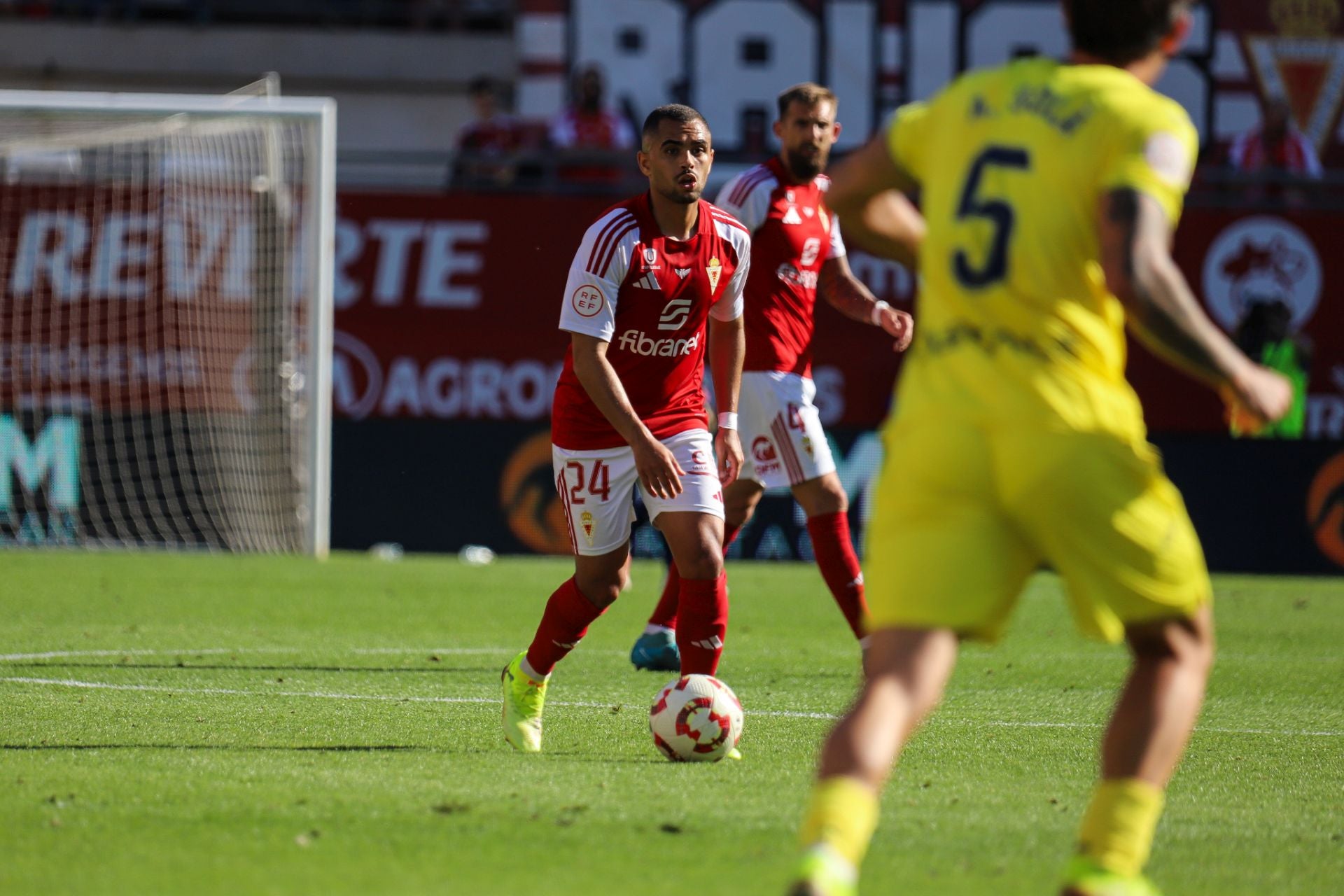 La victoria del Real Murcia frente al Villarreal B, en imágenes