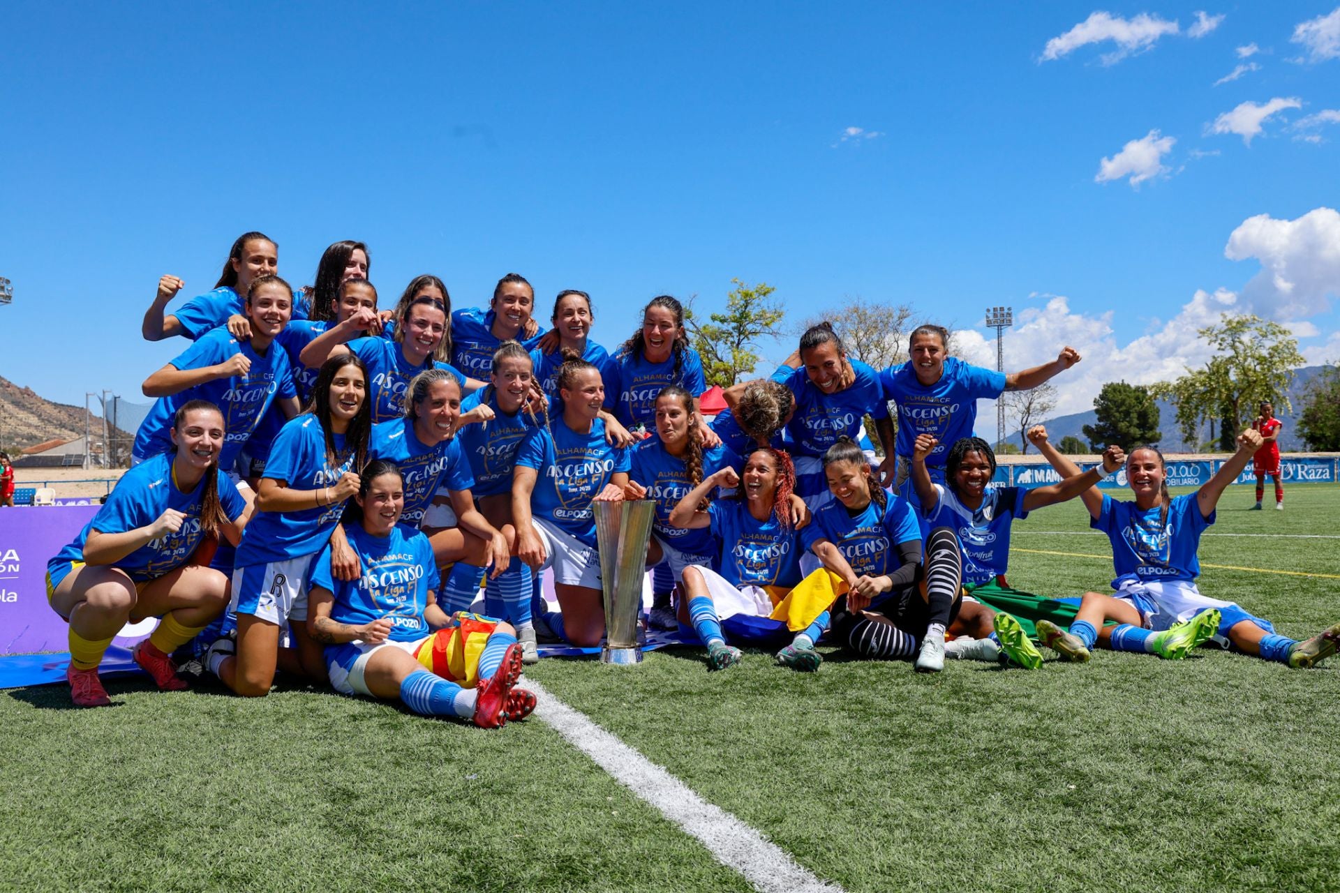 El ascenso del Alhama femenino a primera división, en imágenes