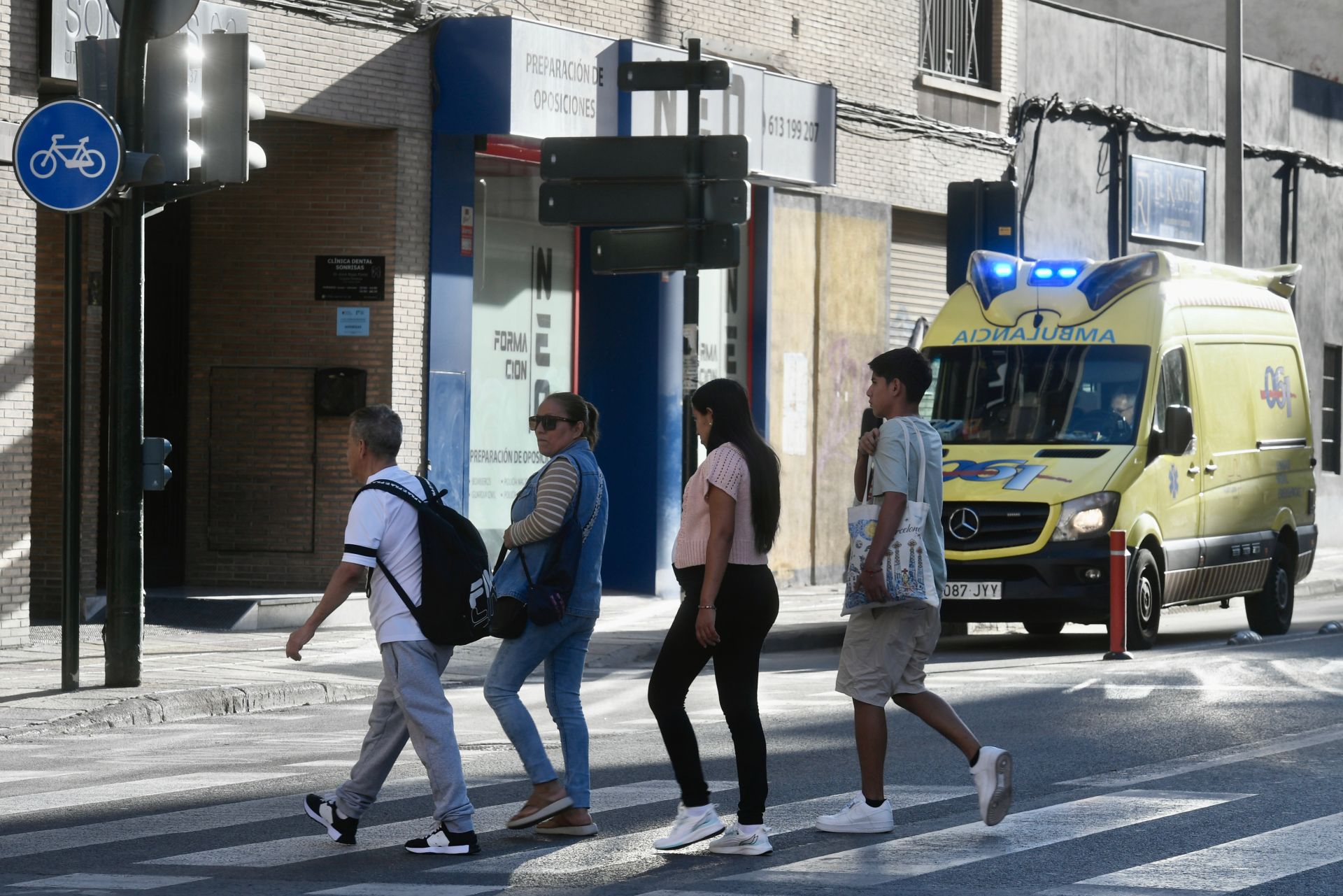 El apagón en Murcia, Cartagena y Lorca, en imágenes