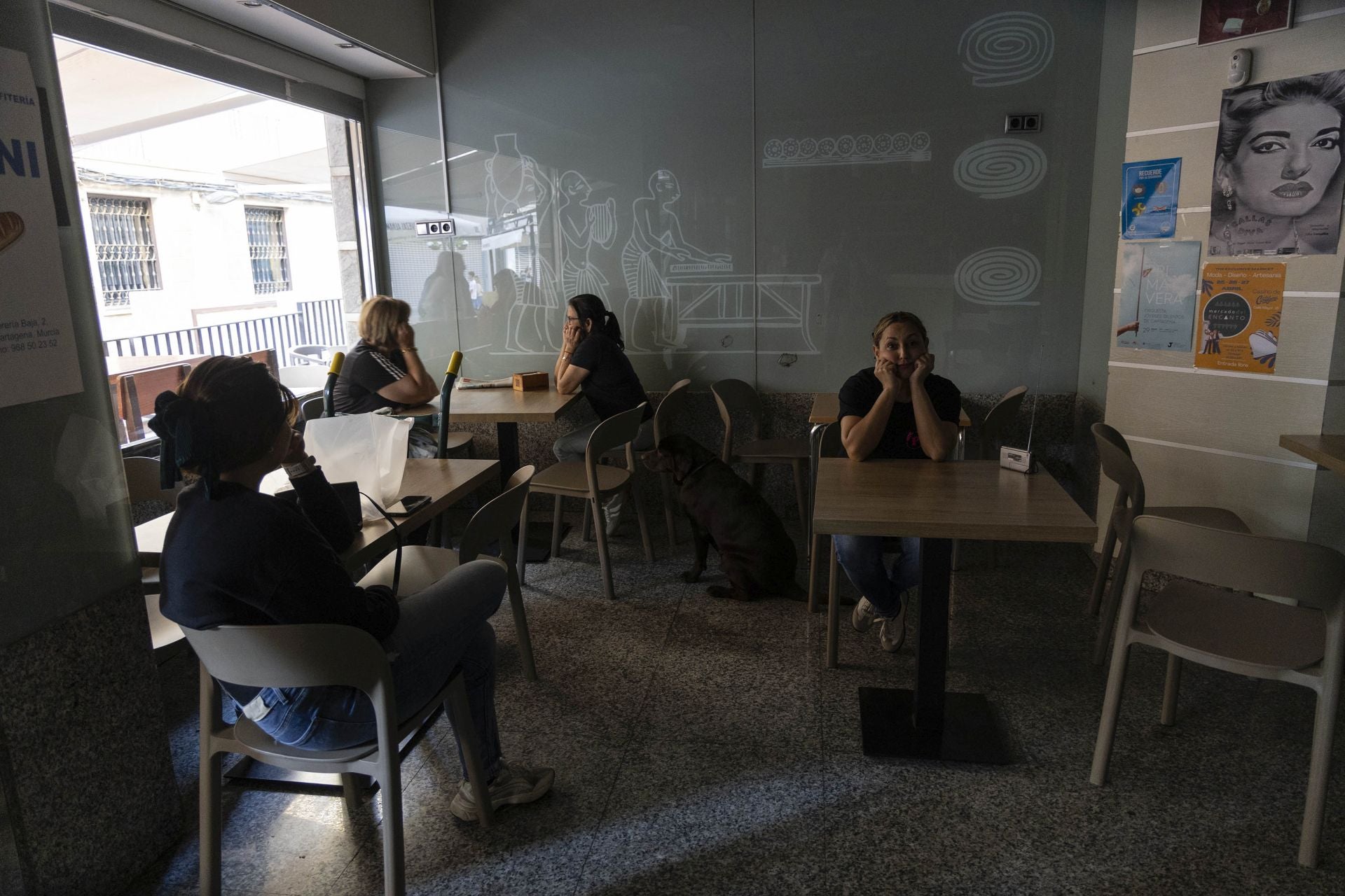 El apagón en Murcia, Cartagena y Lorca, en imágenes