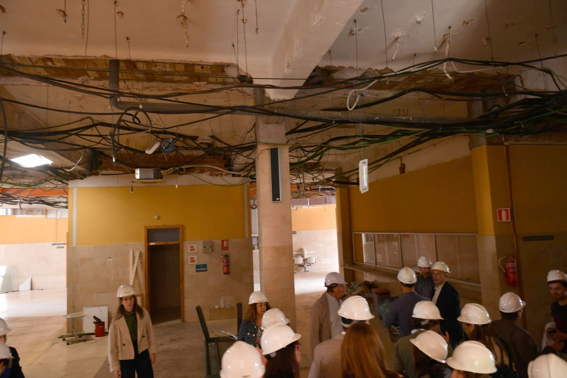 Las obras del aulario del campus de La Merced avanzan en los plazos previstos