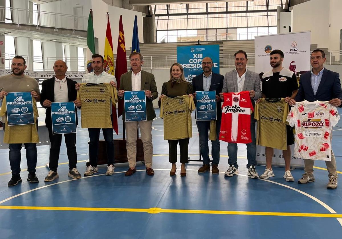 Cehegín, escenario de una Copa Presidente que medirá a ElPozo y el Jimbee el 14 de mayo