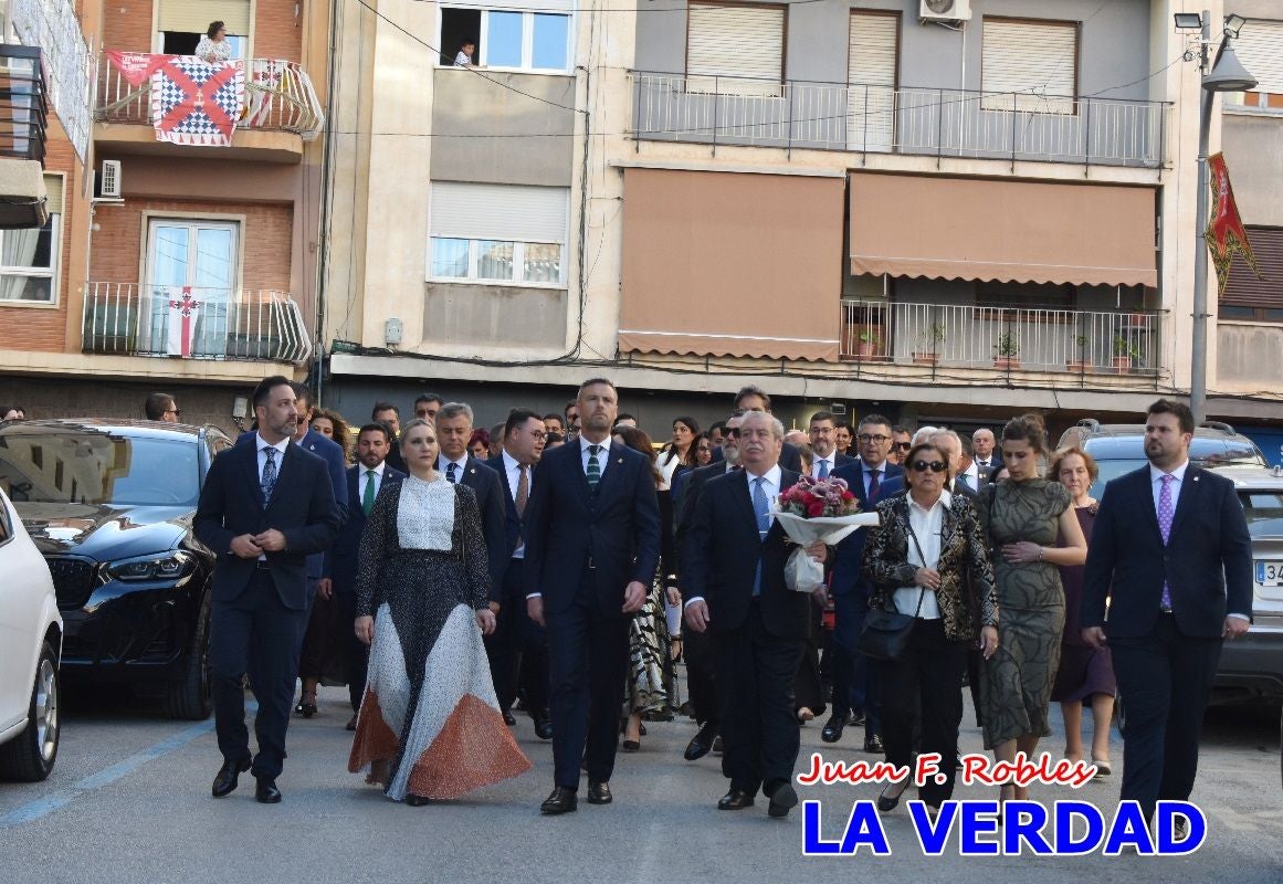 Imágenes del pasacalles previo al Pregón de Fiestas de Caravaca de la Cruz