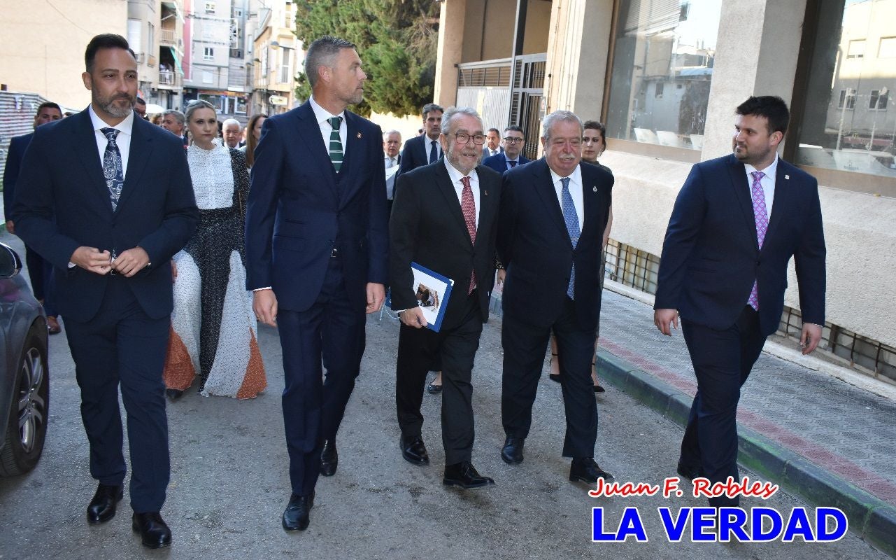 Imágenes del pasacalles previo al Pregón de Fiestas de Caravaca de la Cruz