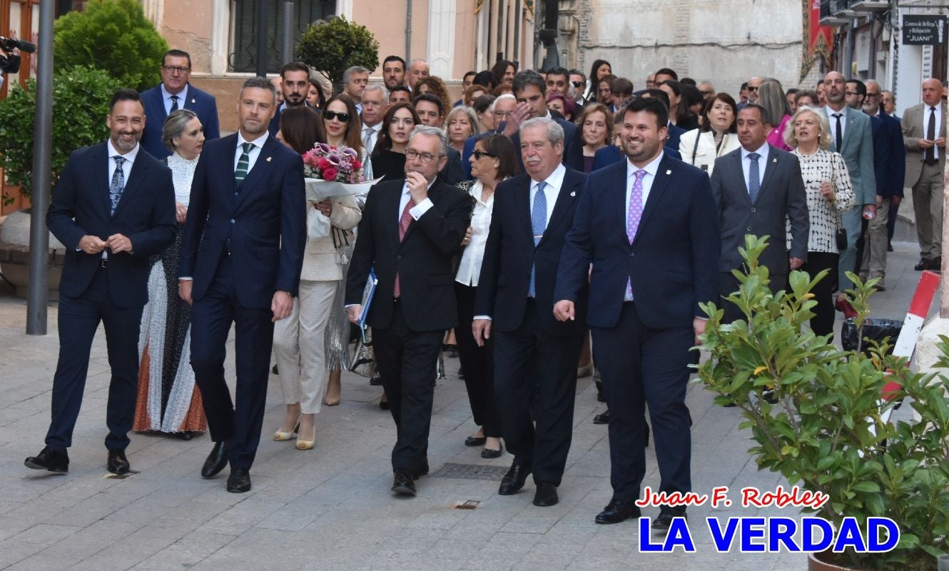 Imágenes del pasacalles previo al Pregón de Fiestas de Caravaca de la Cruz