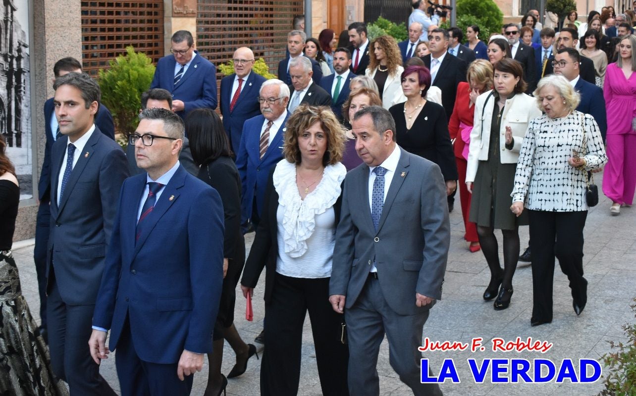 Imágenes del pasacalles previo al Pregón de Fiestas de Caravaca de la Cruz