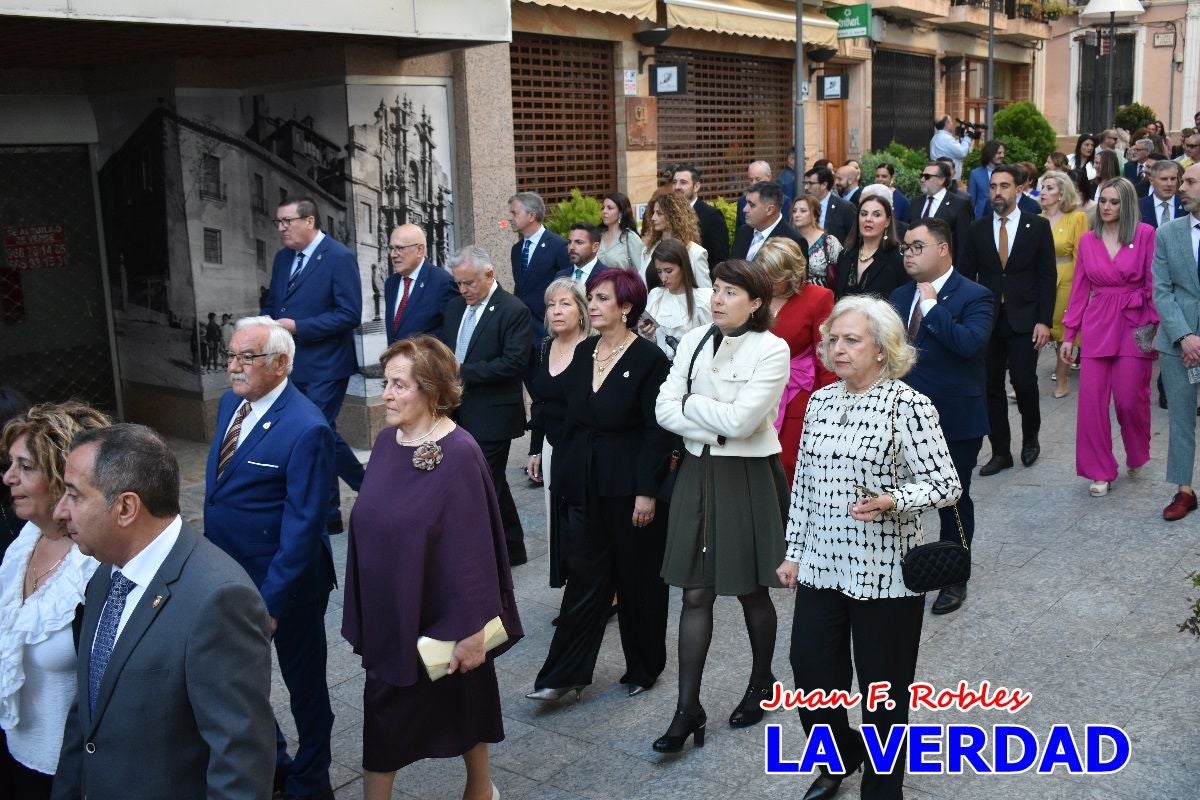 Imágenes del pasacalles previo al Pregón de Fiestas de Caravaca de la Cruz