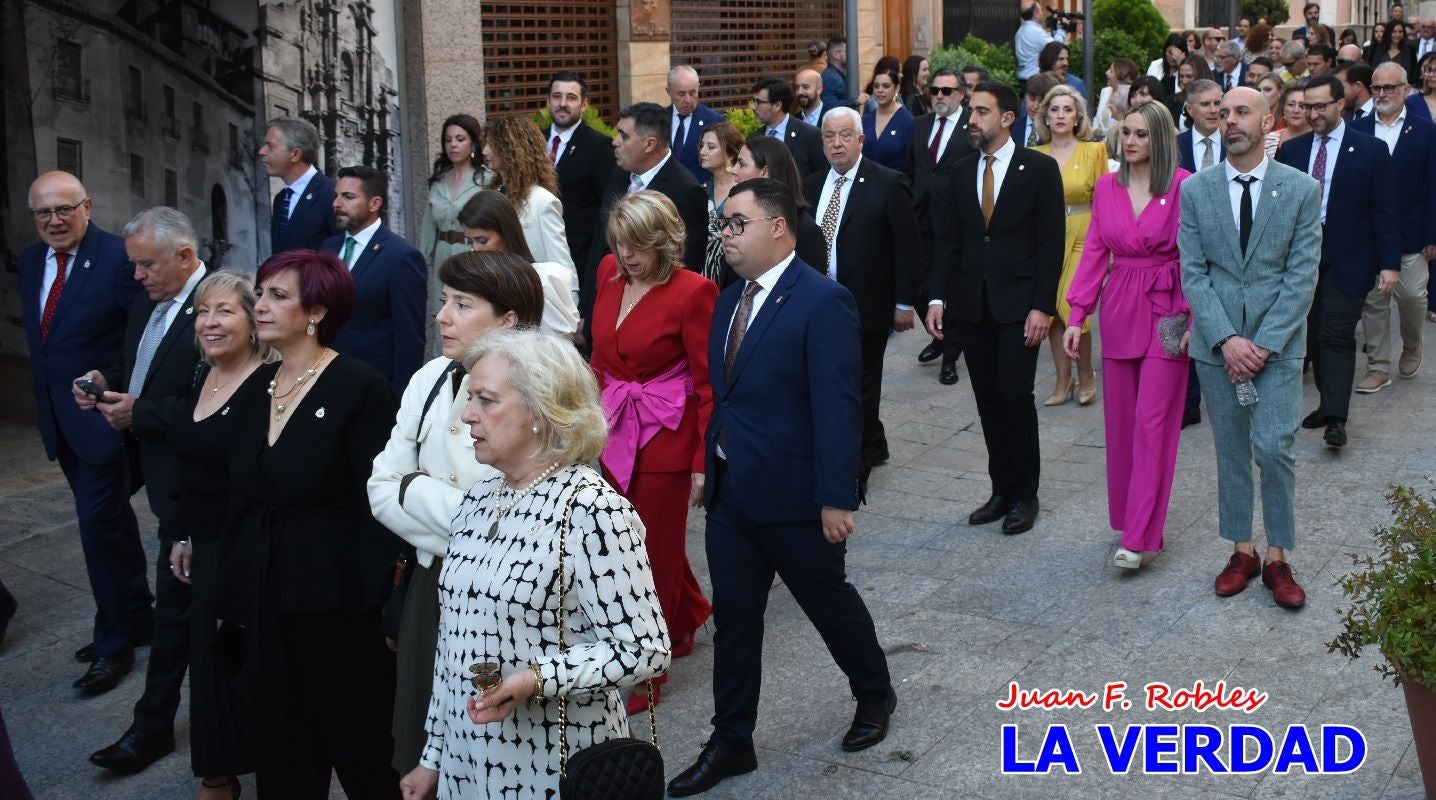 Imágenes del pasacalles previo al Pregón de Fiestas de Caravaca de la Cruz