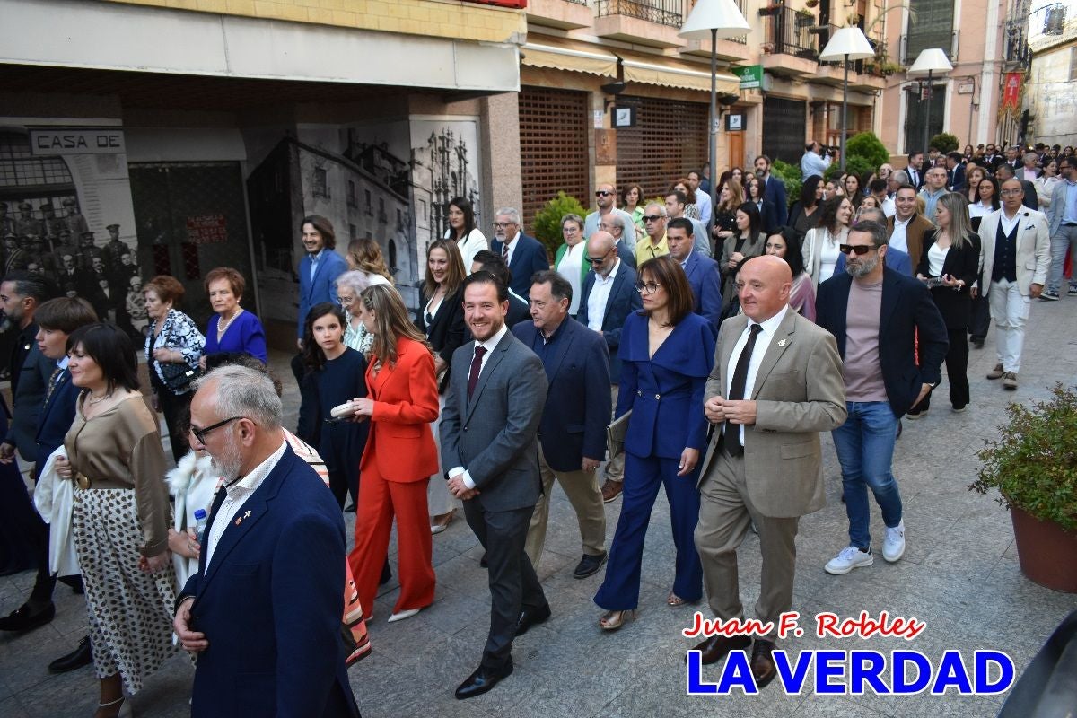 Imágenes del pasacalles previo al Pregón de Fiestas de Caravaca de la Cruz