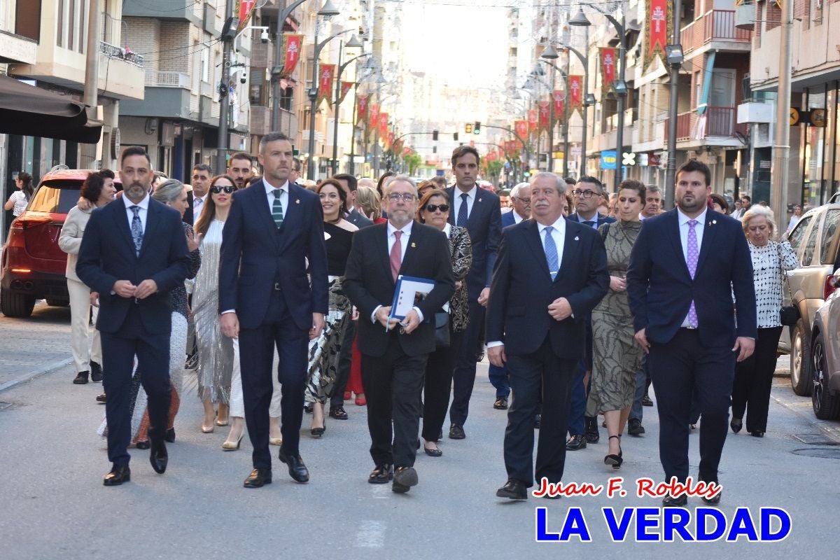 Imágenes del pasacalles previo al Pregón de Fiestas de Caravaca de la Cruz