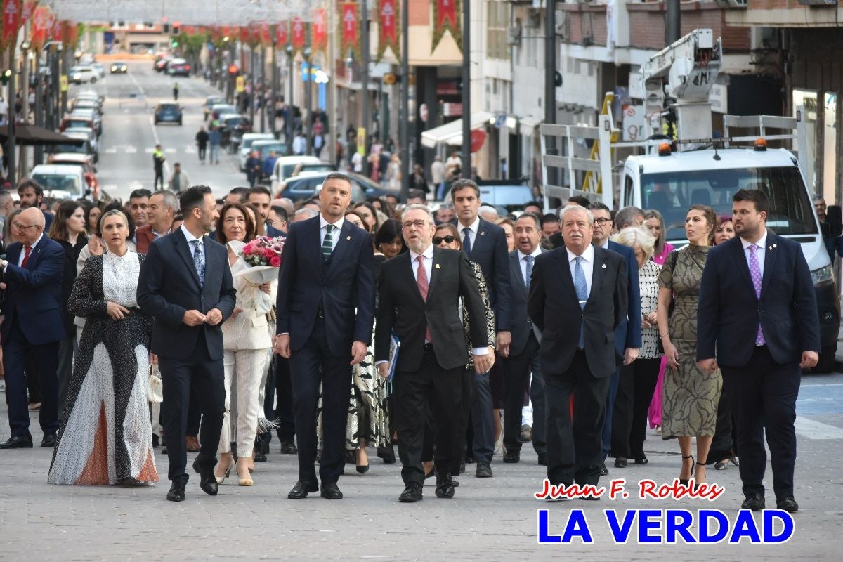Imágenes del pasacalles previo al Pregón de Fiestas de Caravaca de la Cruz