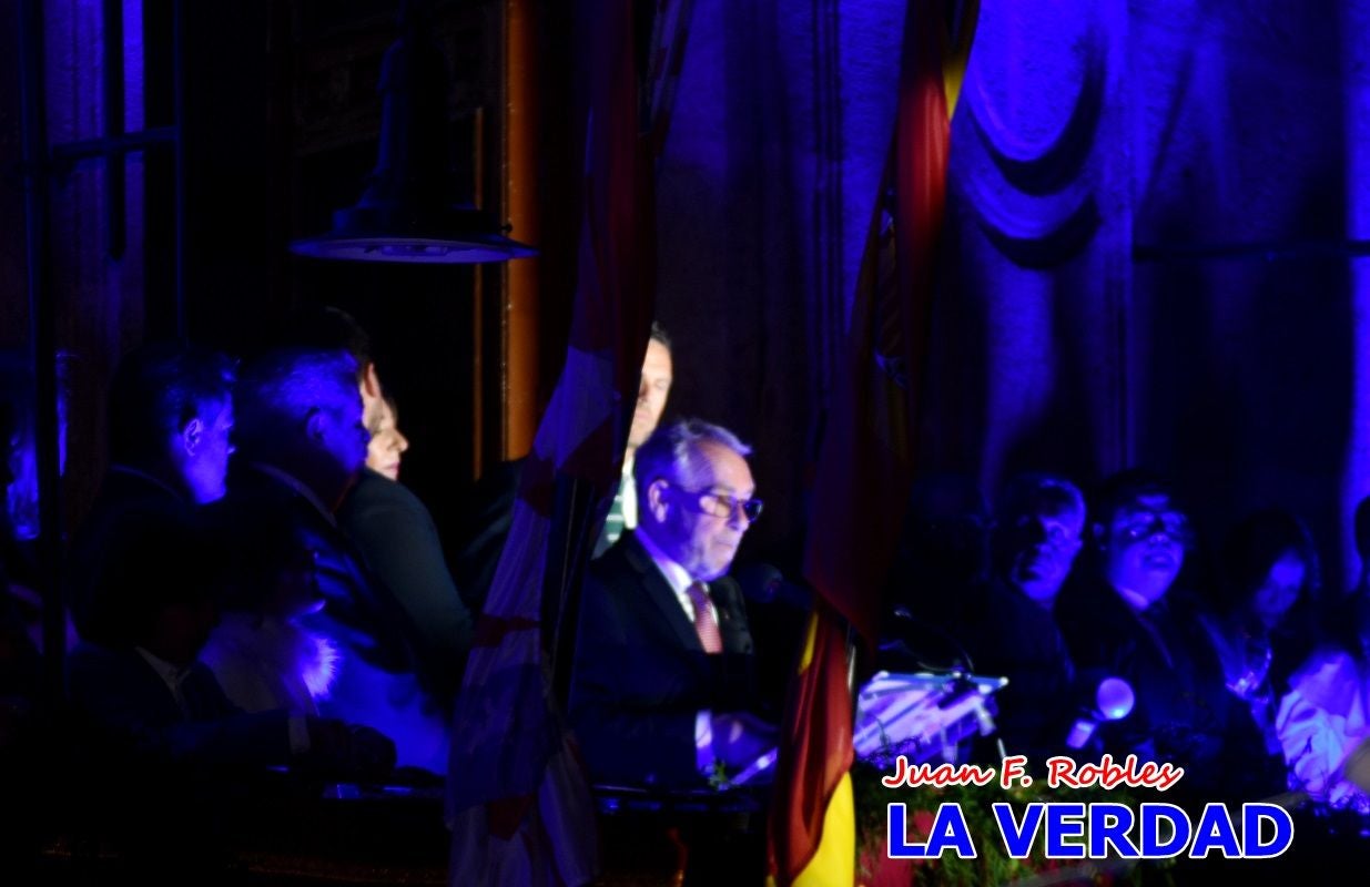 Imágenes del Pregón de Fiestas de Caravaca de la Cruz