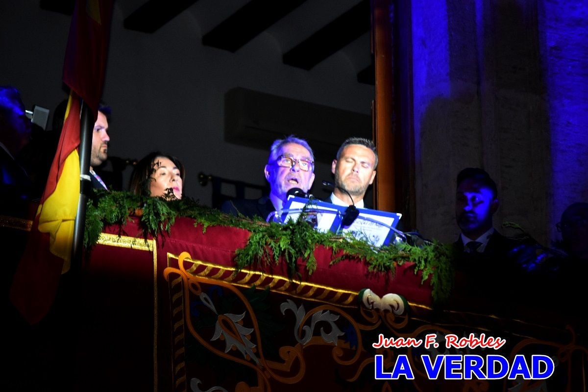 Imágenes del Pregón de Fiestas de Caravaca de la Cruz