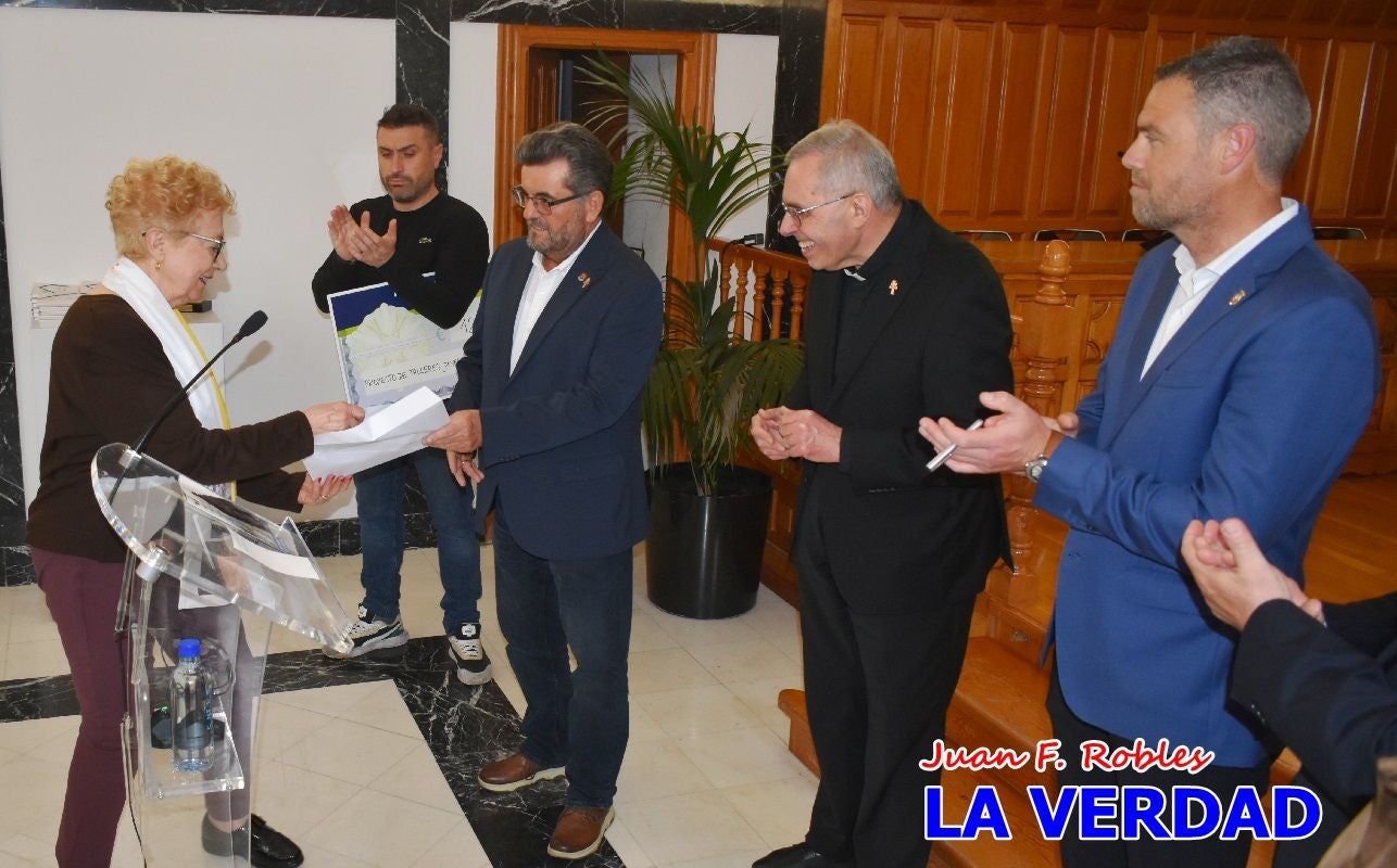 Recepción oficial al grupo de alemanes de Obertshausen en Caravaca de la Cruz