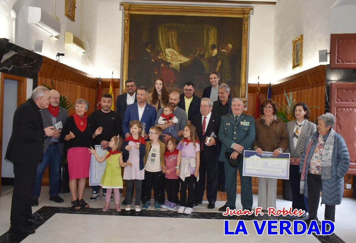 Recepción oficial al grupo de alemanes de Obertshausen en Caravaca de la Cruz