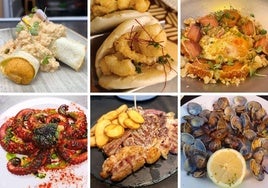 La Bodega, Felymar Gastroteca, El Horno, El Progreso, La Despensa del Peregrino y Los Gemelos.