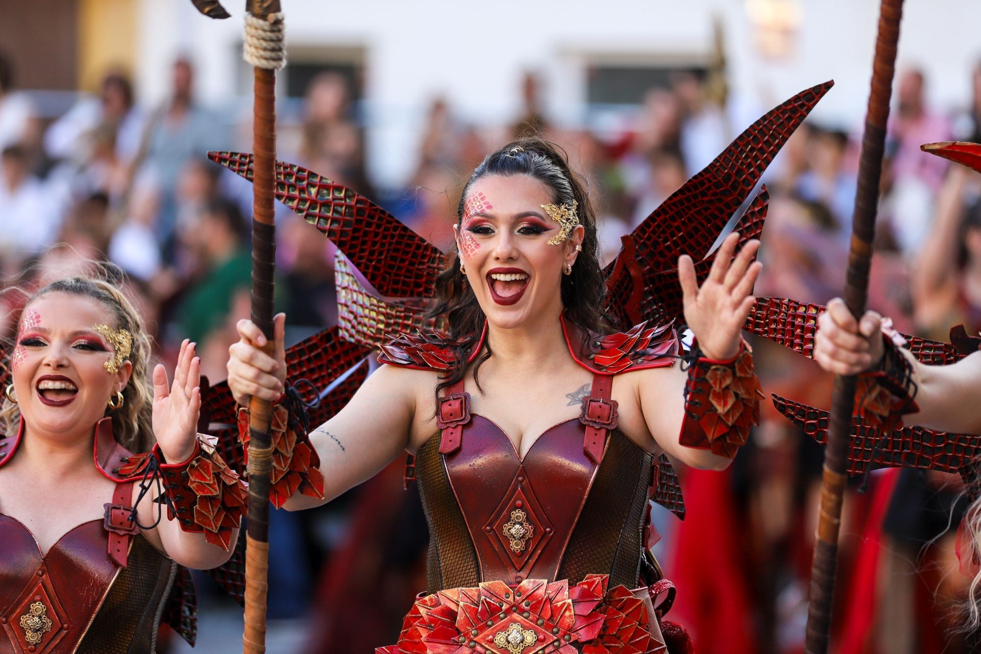 El desfile de Moros y Cristianos de Abanilla, en imágenes