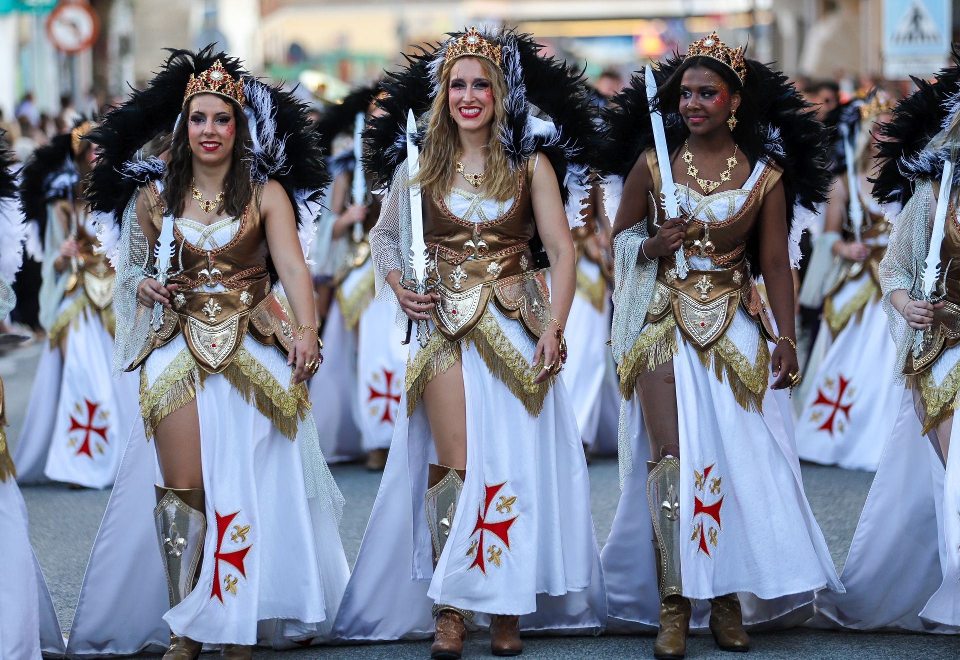 El desfile de Moros y Cristianos de Abanilla, en imágenes