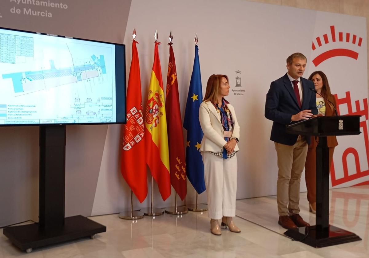Nueva acera y mejora de los accesos al colegio y al centro de salud de la pedanía de San Ginés, en Murcia