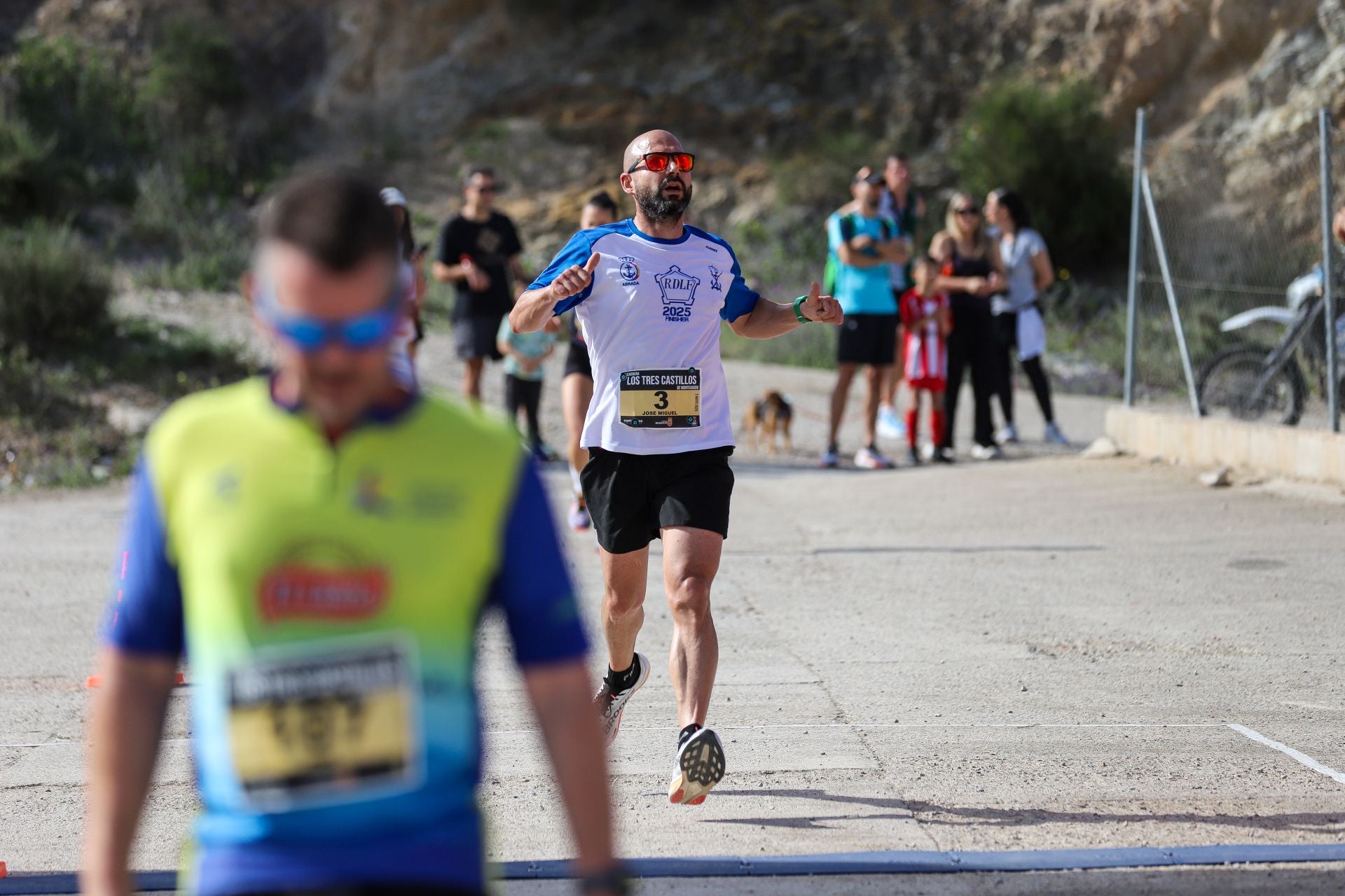 La carrera popular de Los Tres Castillos de Monteagudo, en imágenes
