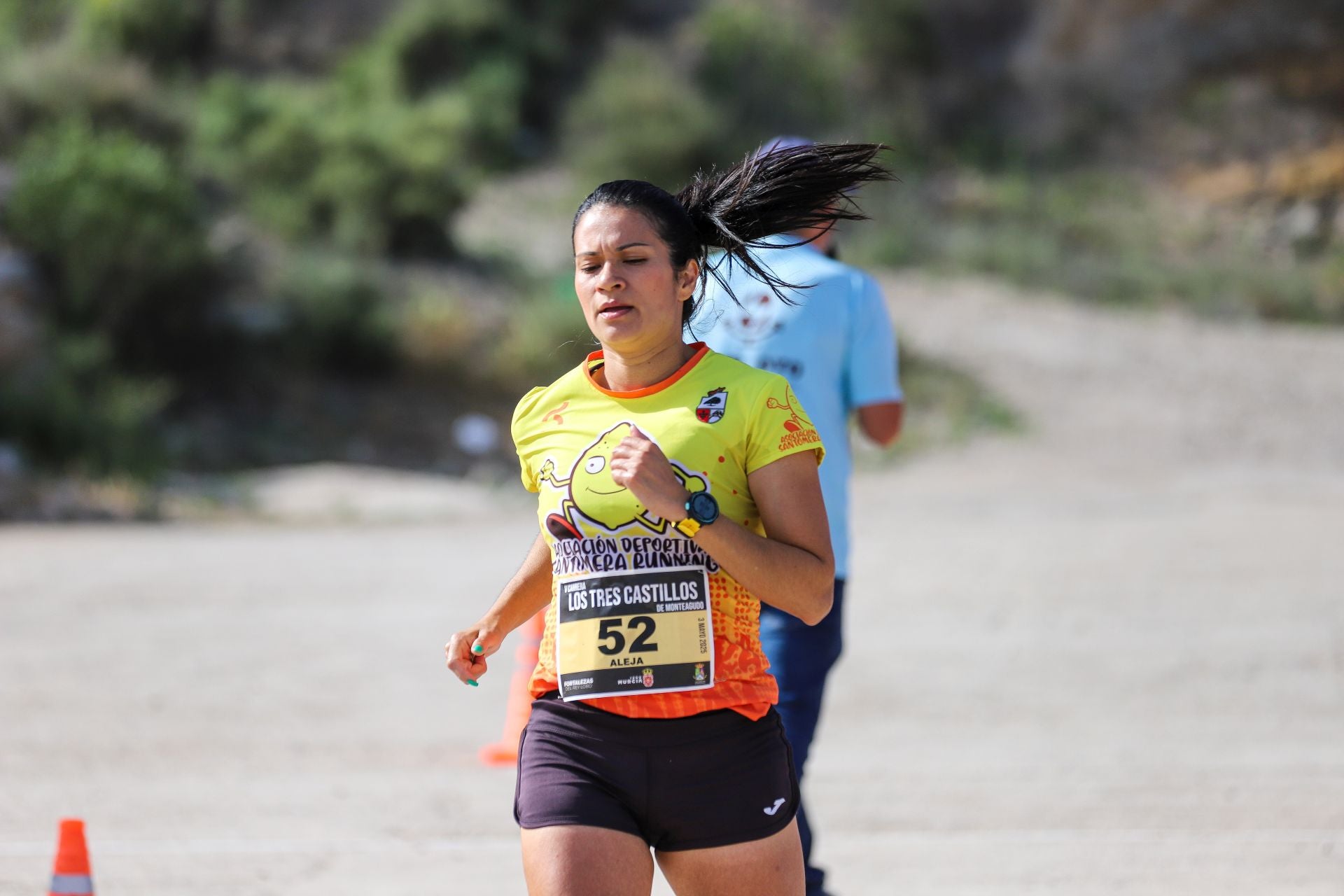 La carrera popular de Los Tres Castillos de Monteagudo, en imágenes