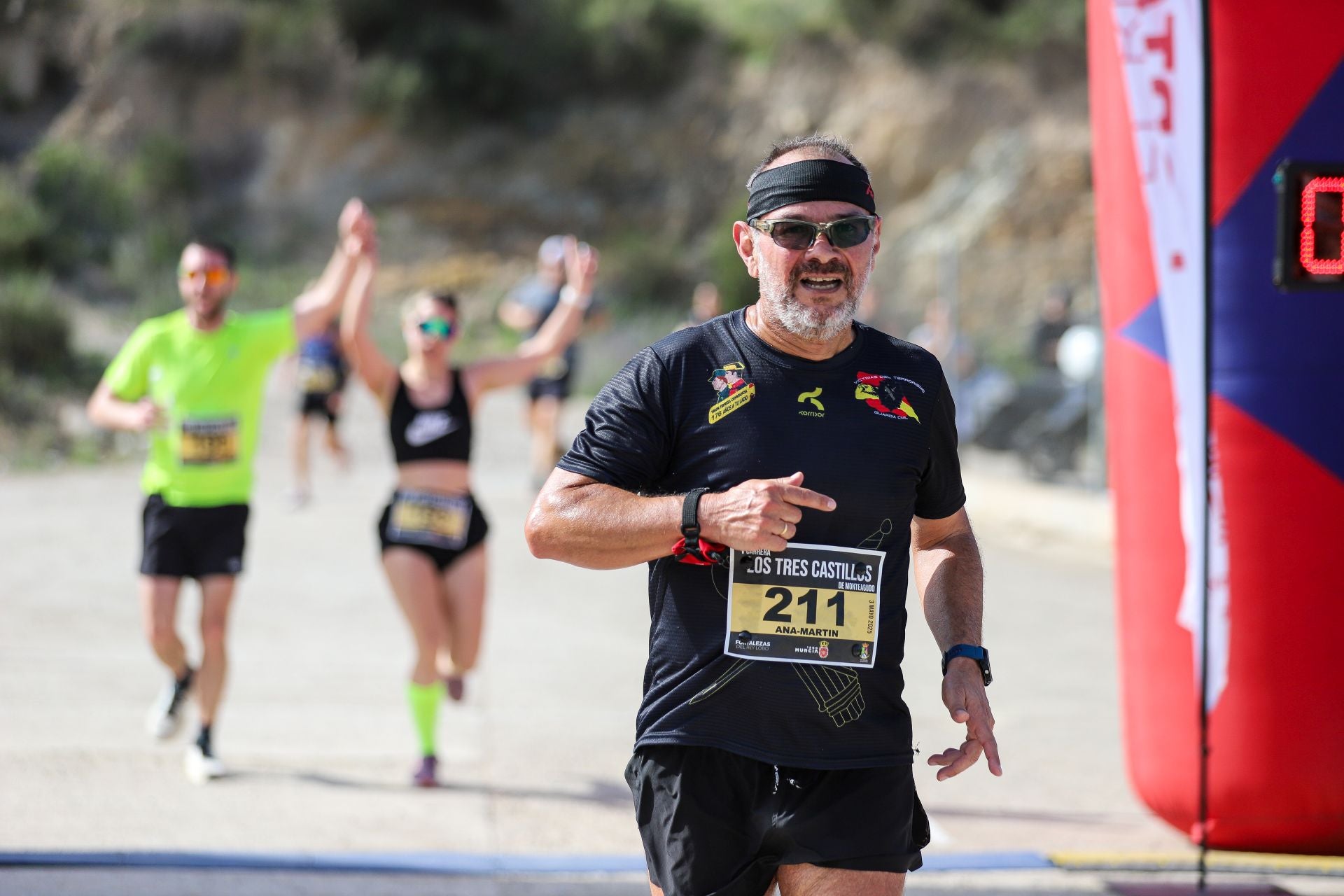 La carrera popular de Los Tres Castillos de Monteagudo, en imágenes