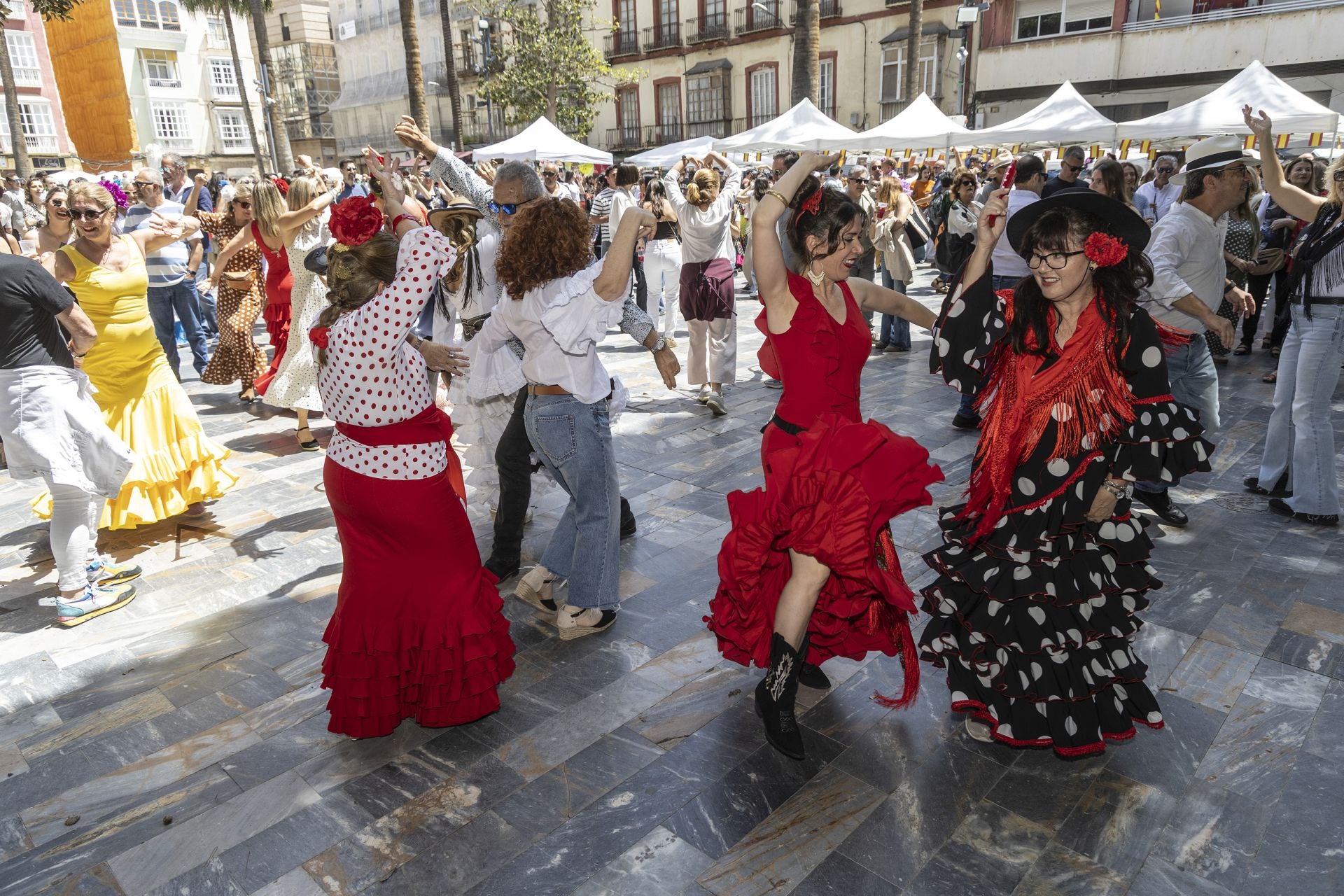 La fiesta de las Cruces de Mayo de Cartagena, en imágenes