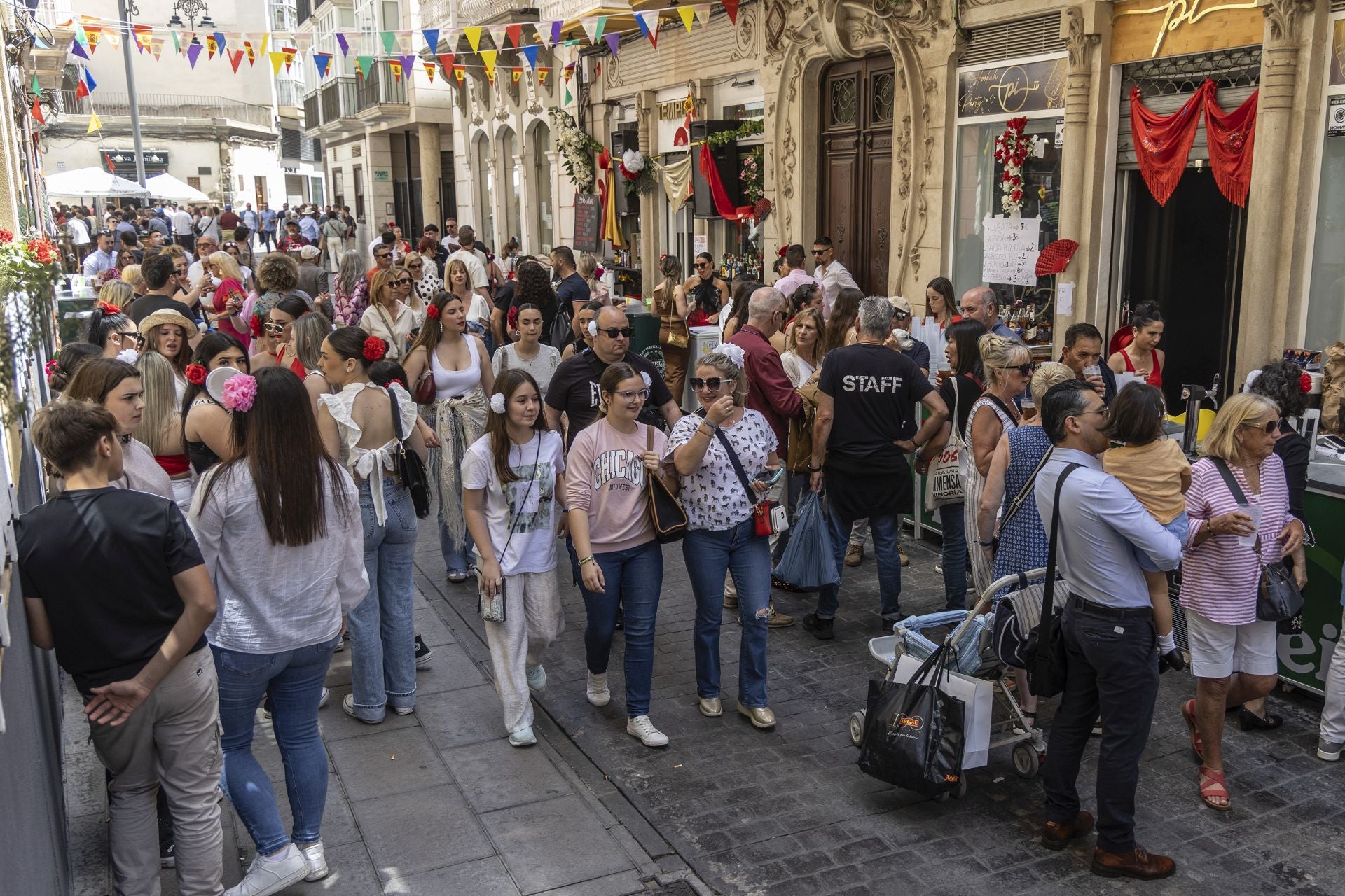 La fiesta de las Cruces de Mayo de Cartagena, en imágenes