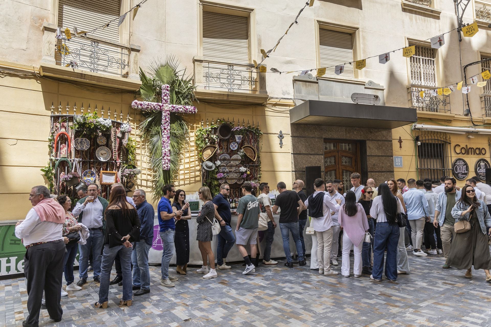 La fiesta de las Cruces de Mayo de Cartagena, en imágenes