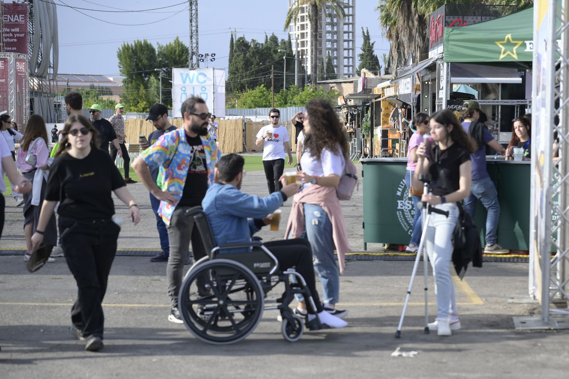 El ambiente festivo en la segunda jornada del Warm Up de Murcia, en imágenes