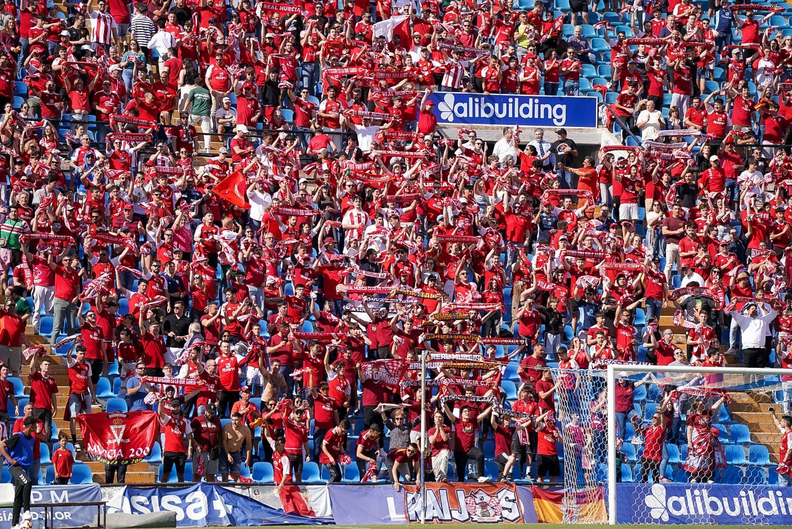 Las imágenes del partido entre el Intercity y el Real Murcia